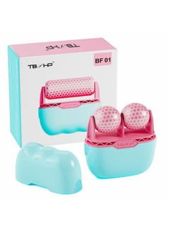 TBPHP TBPHP Ice Roller BF01 for Face & Eye with Plastic Cover Massager Face Massage Roller Tools (Pink) 