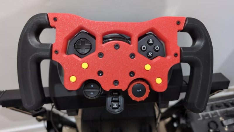 لوغيتك G29 G920 G923 طقم تعديل عجلة سباق الفورمولا 1 قوس ترقية أسود أحمر محاكي - Image 1