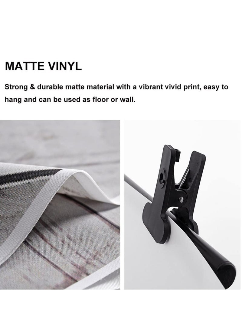 KASTWAVE Happy Birthday Backdrop Banner Glitter Gold Red Rose Floral Golden Balloons Gold High Heels Birthday Sign Poster Photography Background Supply for Anniversary Party Decorations 100*150 CM - Image 4