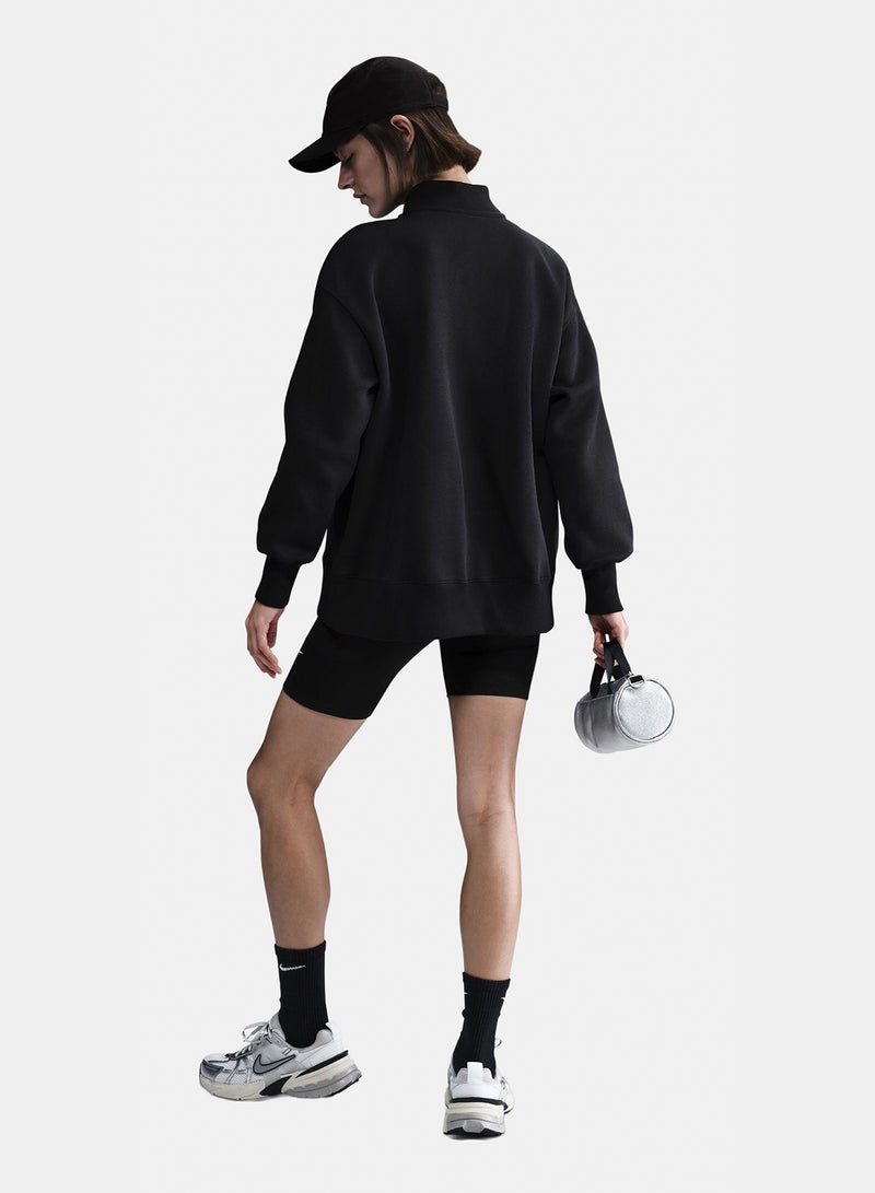 Nike Women’s Nike Sportswear Phoenix Fleece Oversized Long Half-Zip - Image 2