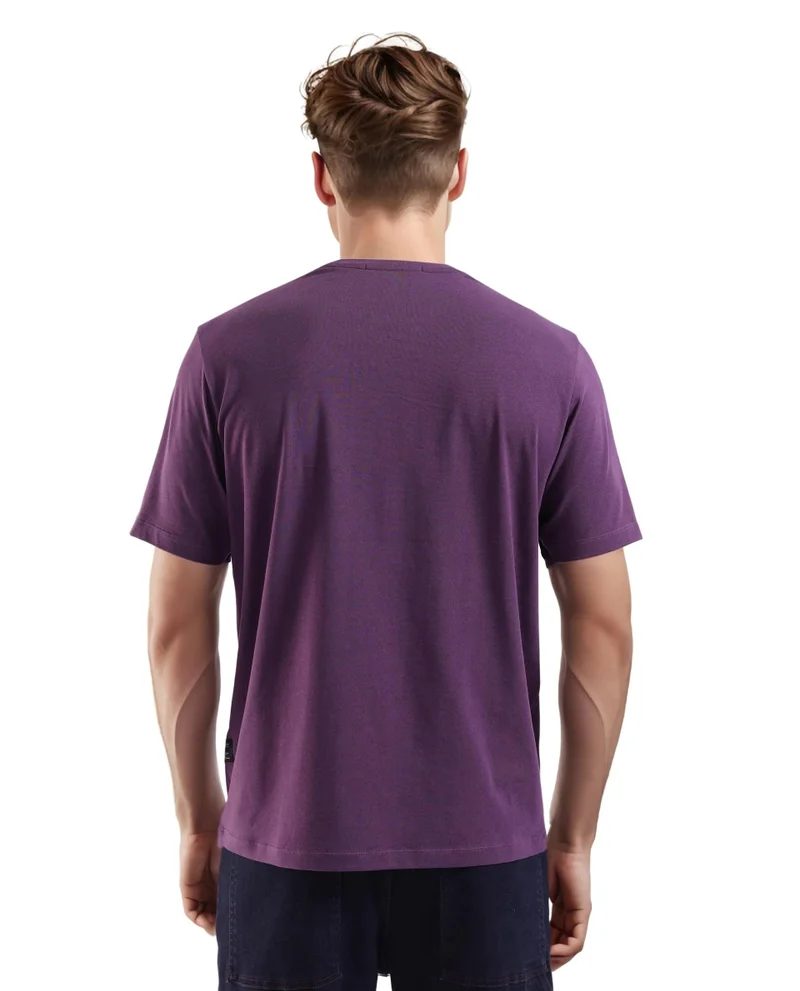 Rare Rabbit Men's Brand Logo T-Shirt
