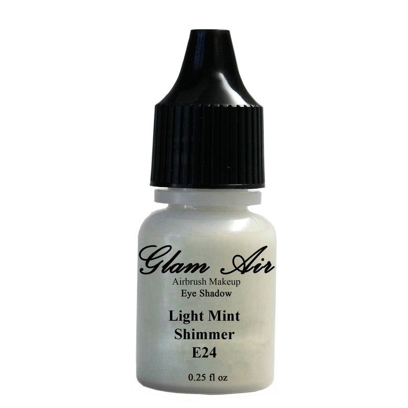 Glam 21 Glam Air Airbrush E24 Light Mint Shimmer Eye Shadow Air Brush Water-based Makeup 0.25oz