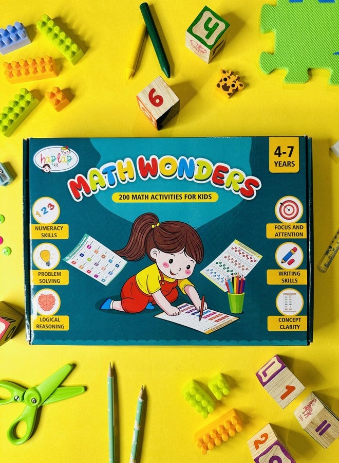 Haplap Kit – Math Kit for Kids | Early Math Learning Kit & Math Activity Set | Numbers Learning & Math Games for Kids | Maths Learning Toys & Math Practice Kit - Image 1