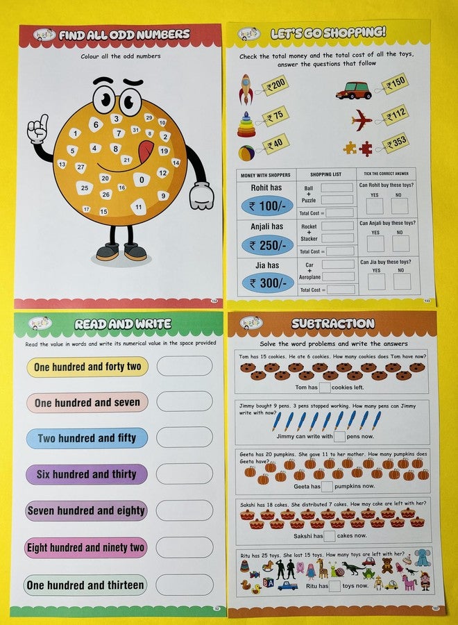 Haplap Kit – Math Kit for Kids | Early Math Learning Kit & Math Activity Set | Numbers Learning & Math Games for Kids | Maths Learning Toys & Math Practice Kit - Image 3