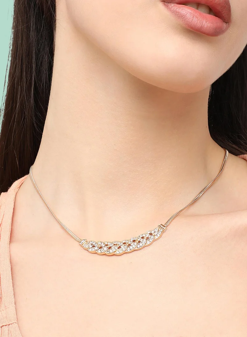 SOHI Party Artificial Necklace Jewellery