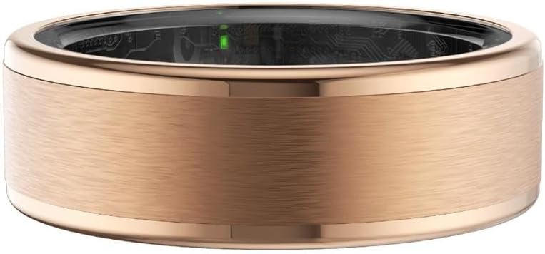 TCH Smart Ring R10 - Health & Fitness Tracker for Men and Women, Sleep Monitoring, Heart Rate & Blood Oxygen, Pressure, Stress Tracking, Waterproof, 7 Days Battery Life Family Care (Rose Gold 10) - Image 5