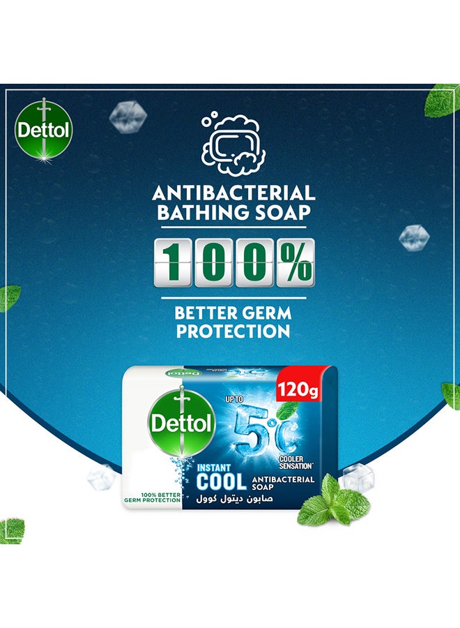 Dettol Cool Anti-Bacterial Bar Soap 120grams - Image 3