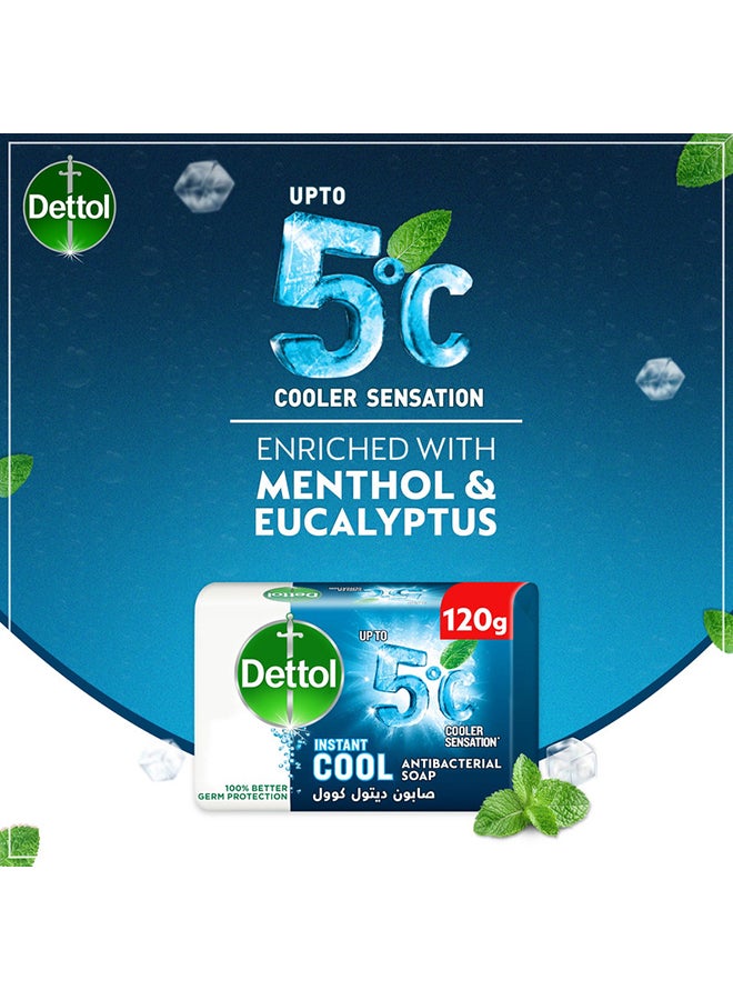 Dettol Cool Anti-Bacterial Bar Soap 120grams - Image 2