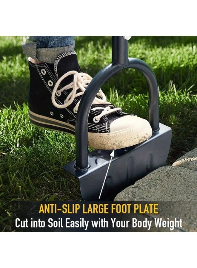 مشذب حواف العشب بمقبض على شكل T وحواف مسننة لتشذيب العشب على طول الأرصفة - Image 4