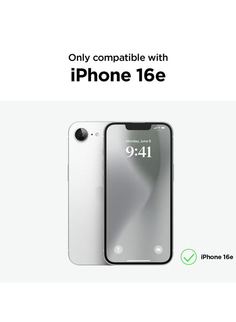URBBKING iPhone 16e Liquid Silicone Case Cover,Full Body Protection,Shockproof,Slim, Anti-Scratch Soft Microfiber Lining,Slim Protective Back Cover with Comfortable Hold Touch Feeling and Anti-fingerprint , White  - Image 2