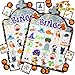 JOYIN 28 Players Halloween Bingo Game Cards for Kids Halloween Bingo Cards for Classroom School Family Group Activities Halloween Party Adults Kids Indoor Card Games - Image 2