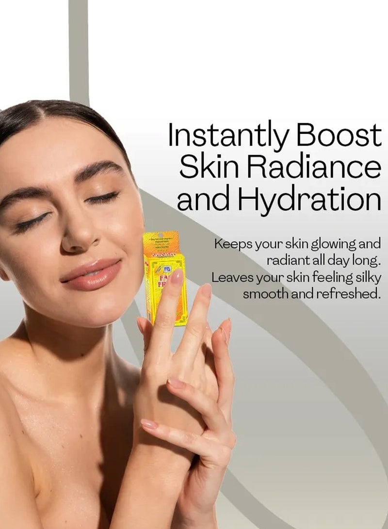 Face Fresh Set of 12 Face Beauty Serum - Vitamin B3 & Glutathione, Clears Pimples & Acne, Lightens & Reduces Pigmentation, Moisturizing, For All Skin Types 7ml - Image 3