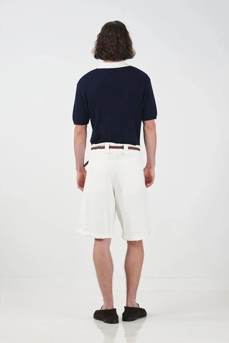 Giesto Navy Blue GIESTO Men's Cotton Shirt for Men | Best Price UAE