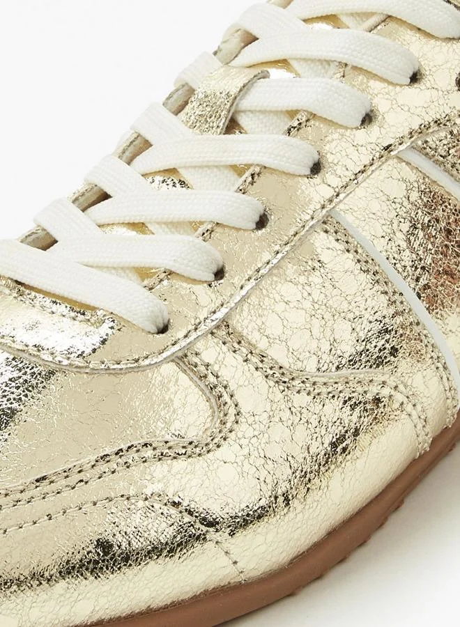 Celeste GOLD Women Lace-Up Sneakers for Women | Best Price UAE