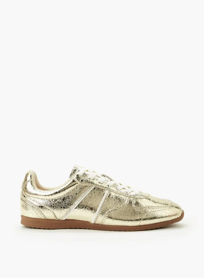 Celeste GOLD Women Lace-Up Sneakers for Women | Best Price UAE