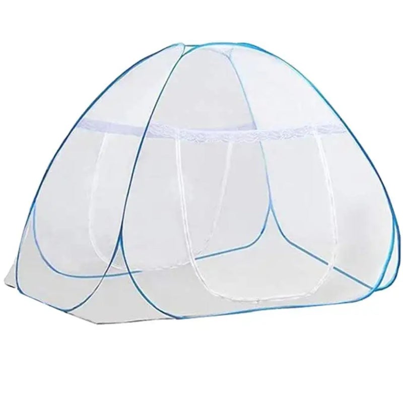 Singhal Mosquito Net for Double Bed | Foldable Machardani for King Size Bed | Strong and Durable Tent | Machhardani for Extra Large Bed - Image 5