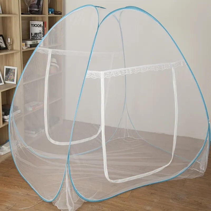 Singhal Mosquito Net for Double Bed | Foldable Machardani for King Size Bed | Strong and Durable Tent | Machhardani for Extra Large Bed - Image 3