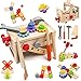 AiTuiTui 29PCS Kids Tool Set with Wooden Tool Box Toddler Tool Set Montessori Pretend Play Construction Toys STEM Educational Toys for 2 3 4 5 Year Old Boys Girls Birthday Easter Gift - Image 2