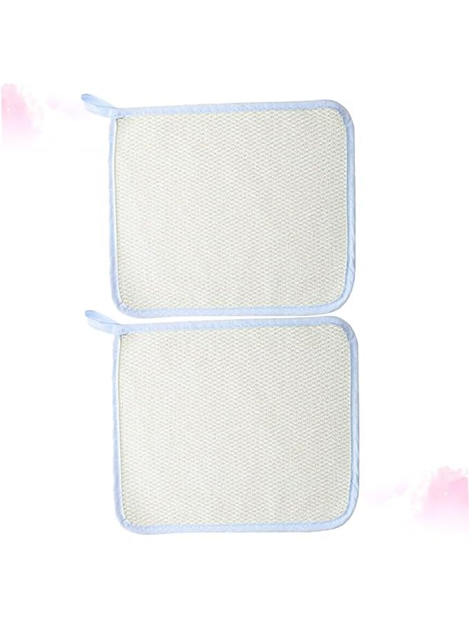 Nylon Exfoliating Bath Towel Body Scrub Mitt Quick Dry 1 Count - Image 1