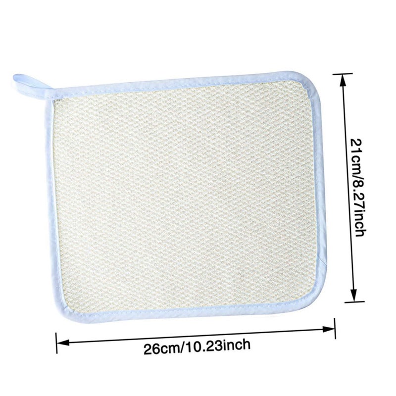 Nylon Exfoliating Bath Towel Body Scrub Mitt Quick Dry 1 Count - Image 3