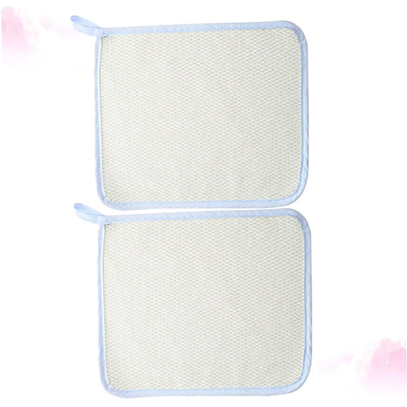 Nylon Exfoliating Bath Towel Body Scrub Mitt Quick Dry 1 Count - Image 2