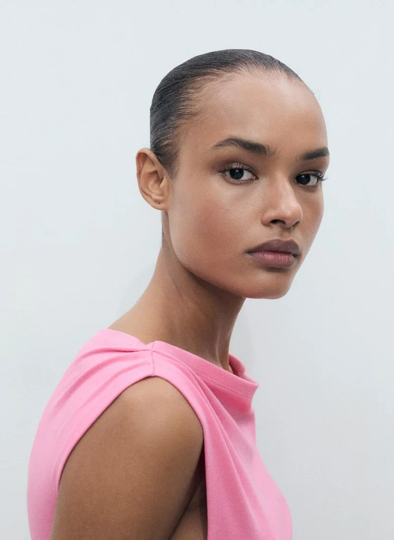 مانجو Asymmetrical Modal Top