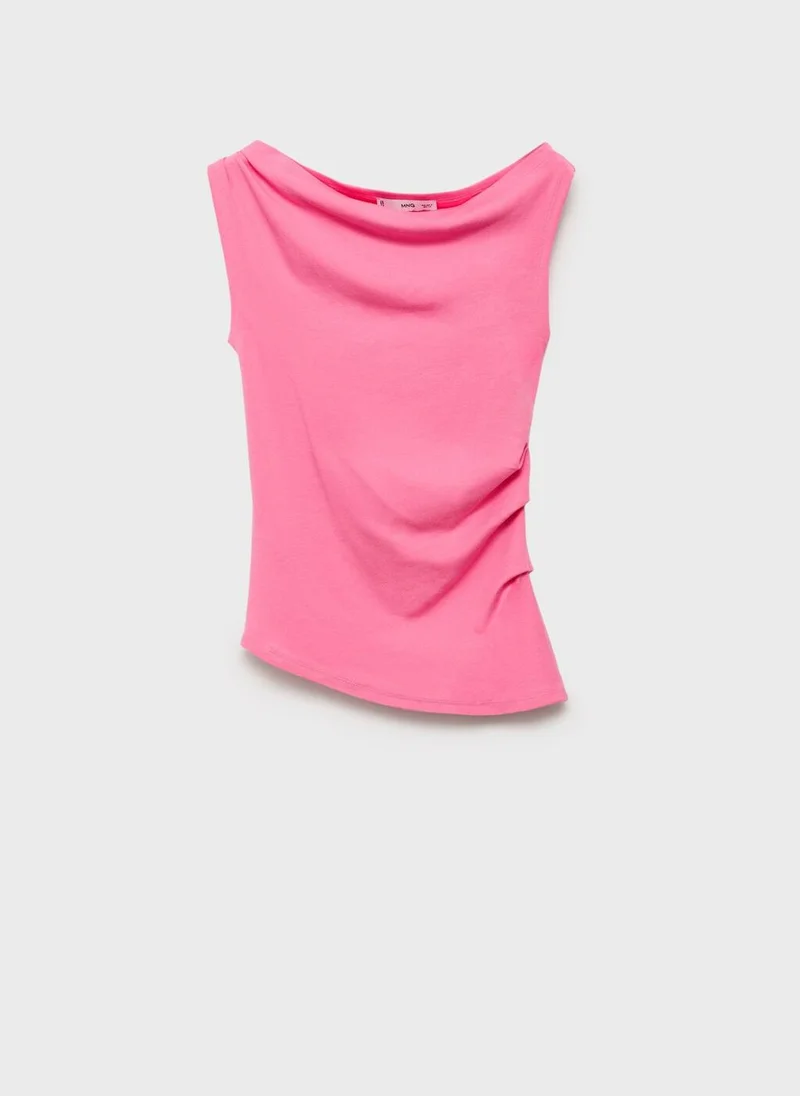 مانجو Asymmetrical Modal Top