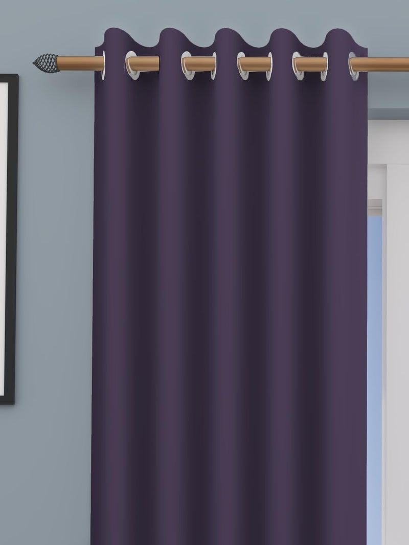 AMALI Elegant Blackout Curtains 2 Panel Set,16 Grommets, Size (L 274 x W 132) cm) for Living Room and Bedroom Shiny Polyester Fabric - Image 2