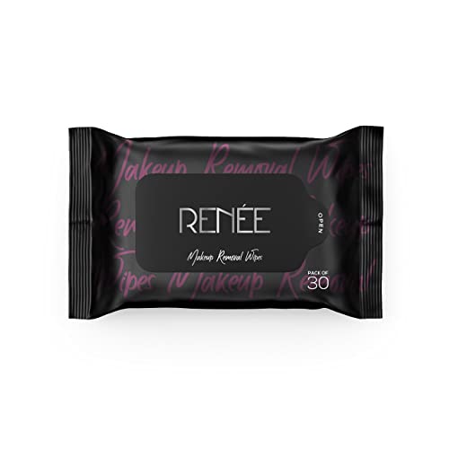 RENEE Makeup Removal Wipes 30 Count, Effortlessly Erase Makeup, Hydrate & Soothe Skin With Cucumber & Aloe Vera Extracts -extracts - Antioxidant, Anti-inflammatory & Skin-conditioning Formula - Image 1