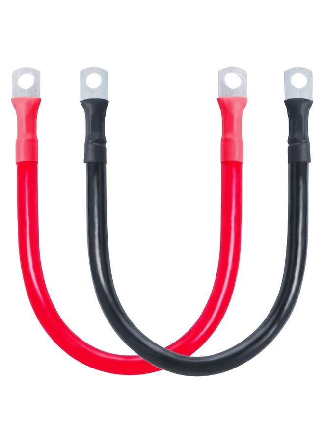 2AWG 5FT SC35-10 Tin Plated Copper Inverter Cable Set - Image 1