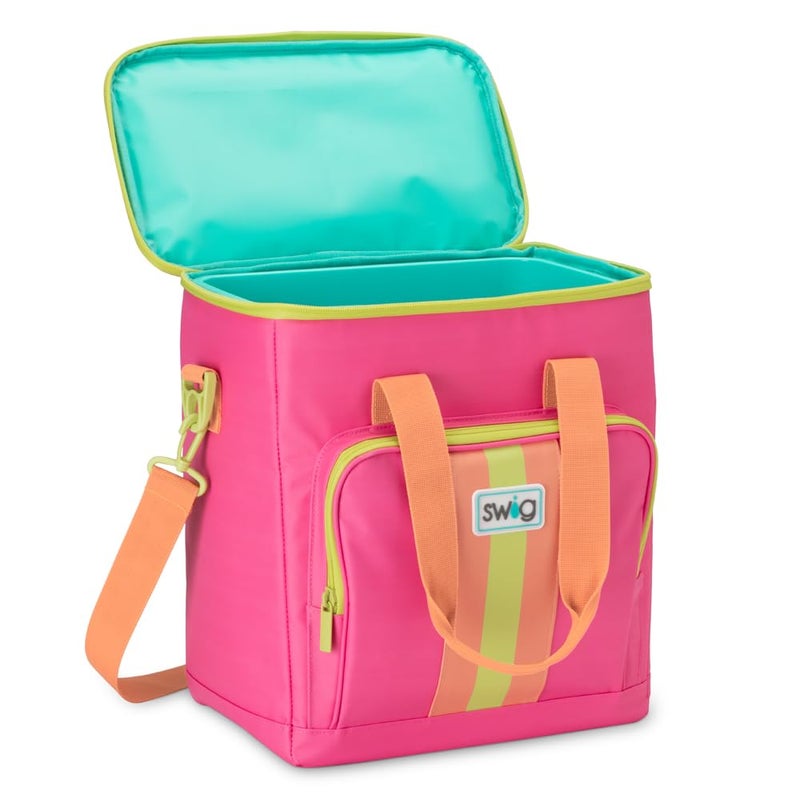 Swig Life Boxxi 24 Cooler Bag, Insulated Cooler Bag with Zipper, Holds 16-24 Cans, or 6 Wine Bottles (Tutti Frutti) - Image 2