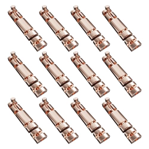 Atlantic 4 Inch Zaylo Tower Bolt for Doors & Windows | Rose Gold Finish Aluminium Kundi/Chitakni Door Latch for Main Door, Bathroom & Bedroom | Heavy Duty Tower Bolt (Pack of 12) - Image 1