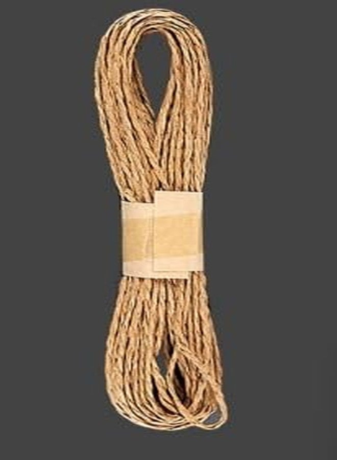 53 Arts DIY Craft Paper Rope | (Pack of 12) | Brown Natural Twine Cord for Gift Wrapping, Home Décor, Craft Projects, Packaging & Decorative Art - Image 4
