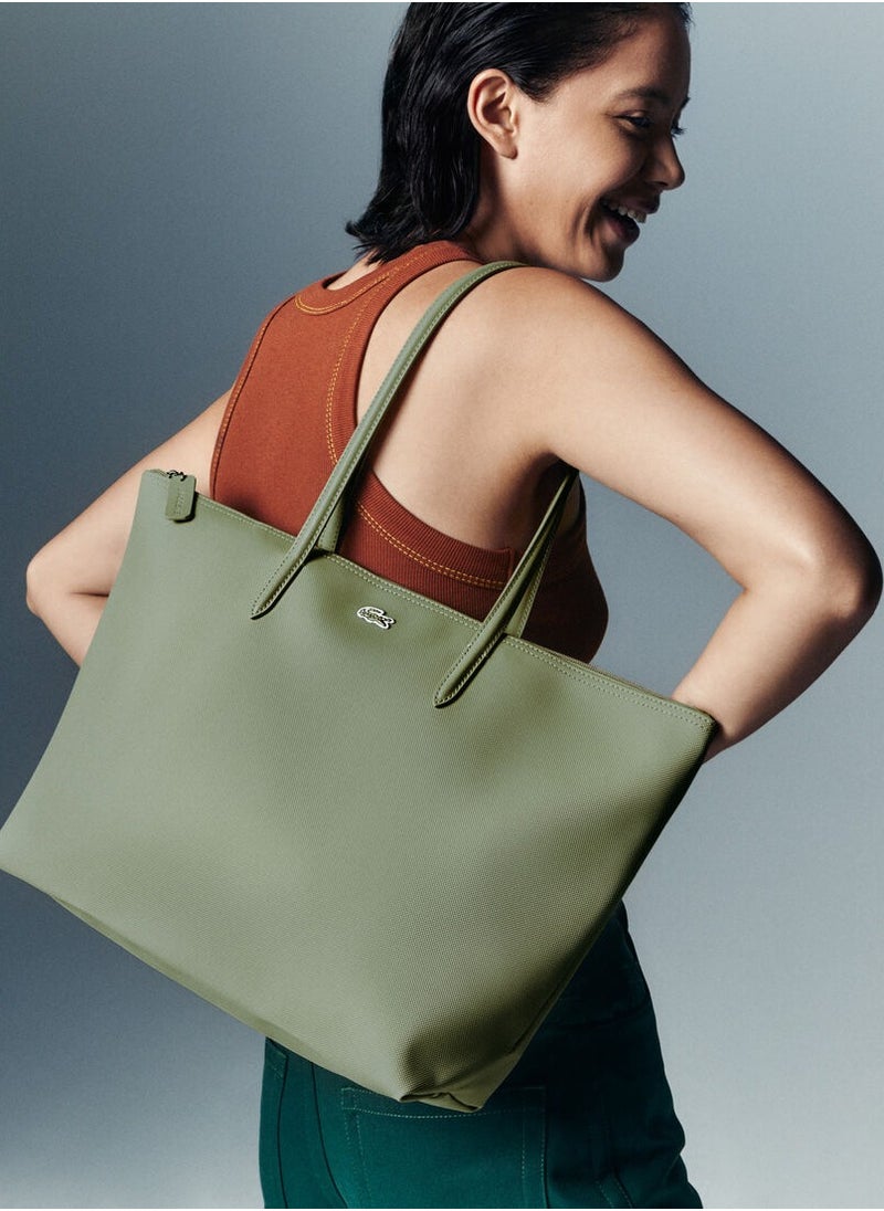 LACOSTE Lacoste Bag Green Large Fashion Versatile Tote Bag Shoulder Bag Cross-body Bag Handbag  - Image 4