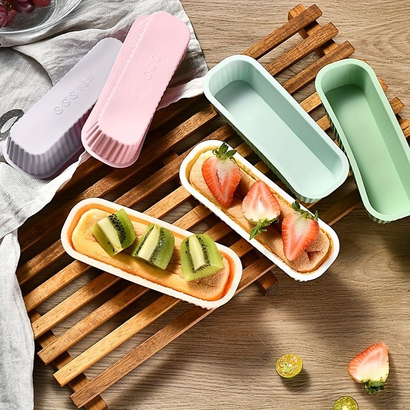 Purple Silicone Cake Mold Non Stick Baking Pan High Temp Reusable - Image 3