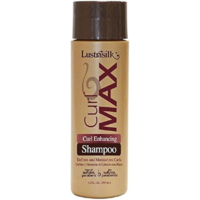 Lustrasilk MAX CURL ENHANCING SHAMPOO, 12 OUNCE - Image 1