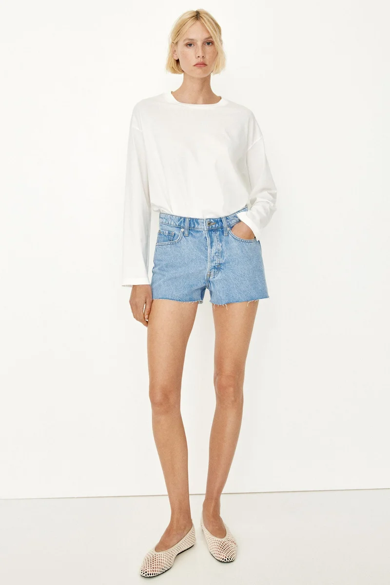 H&M High Denim shorts