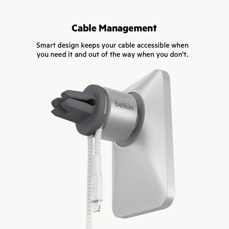 belkin Belkin MagSafe Vent Mount ProMagSafe Phone Mount For CarCar AccessoriesCar Phone Holder MountMagnetic Phone Holder for iPhone 16 iPhone 15 iPhone 14 Pro Max Pro  More Certified Refurbished  - Image 5