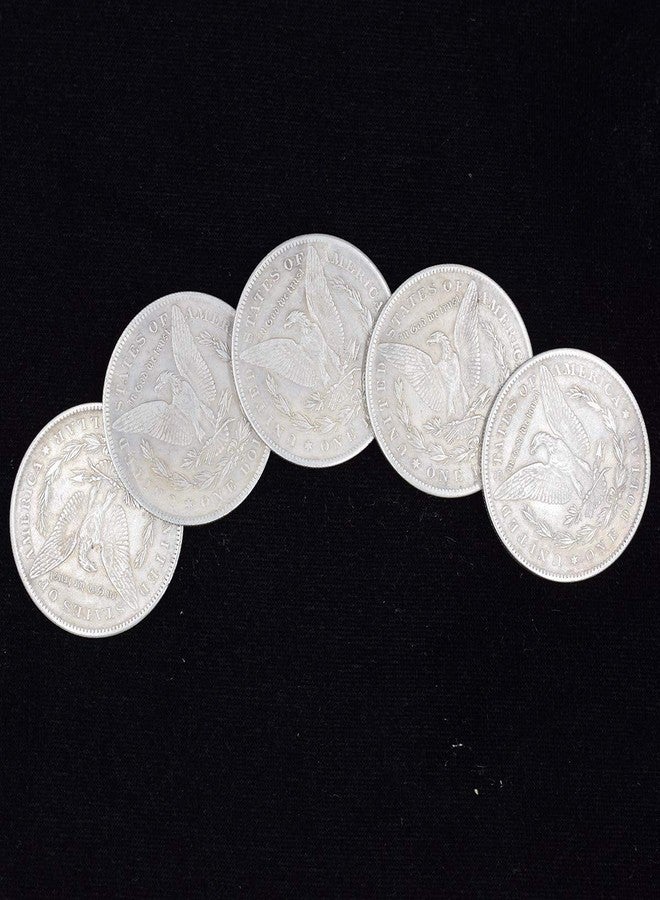 Fogilas 10 Pcs Steel Morgan Dollar (3.8cm Dia) Magic Tricks Can Be Sucked Props Accessories Used Appearing/Disappearing Coin Magie Props - Image 2