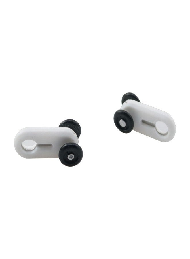 JCBIZ 30PCS Ceiling Roller Curtain Fittings Silent Curtain Track Pulleys Guide Rail Hook Suitable for Wardrobes and Sliding Door - Image 2