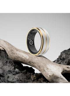 Generic Smart Ring Multi-function Ring For Men And Women Black Technology Waterproof Bluetooth Ring Sleep Mode Heart Rate Gesture Photo-Color:Bright Gold No. 9 (inner Diameter 19mm) Wire Charger  - Image 2