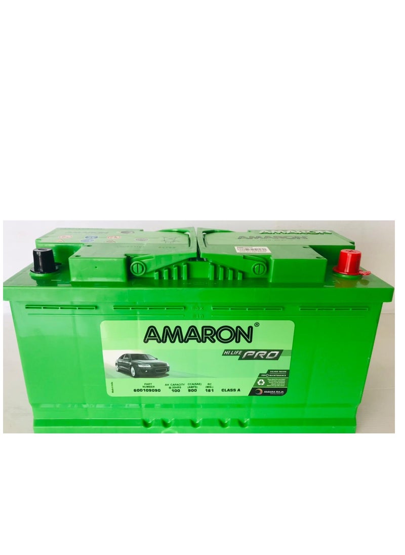 Amaron - Car Battery 12V 100AH DIN100-ML - Image 1