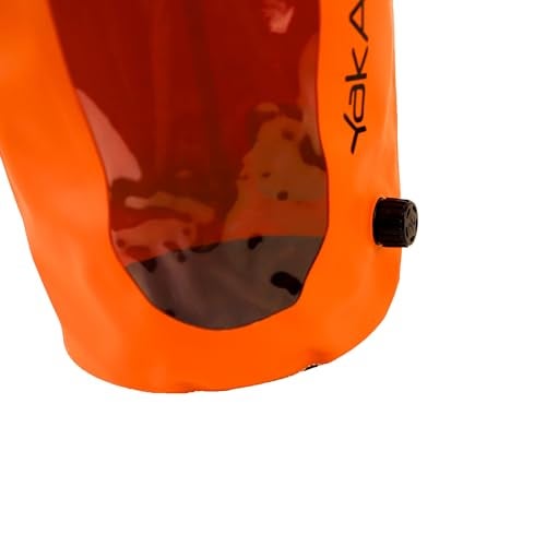 YakAttack 10L Roll-Top Waterproof Dry Bag with Air Valve | Durable & Water Resistant | Compact Storage | Remove Trapped Air | Additional Buoyancy | Dry Bag for Kayaking, Hiking, Boating & Camping - Image 5