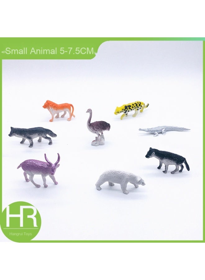 NIBEMINENT Solid Plastic Mini Farm Animal Models Toy