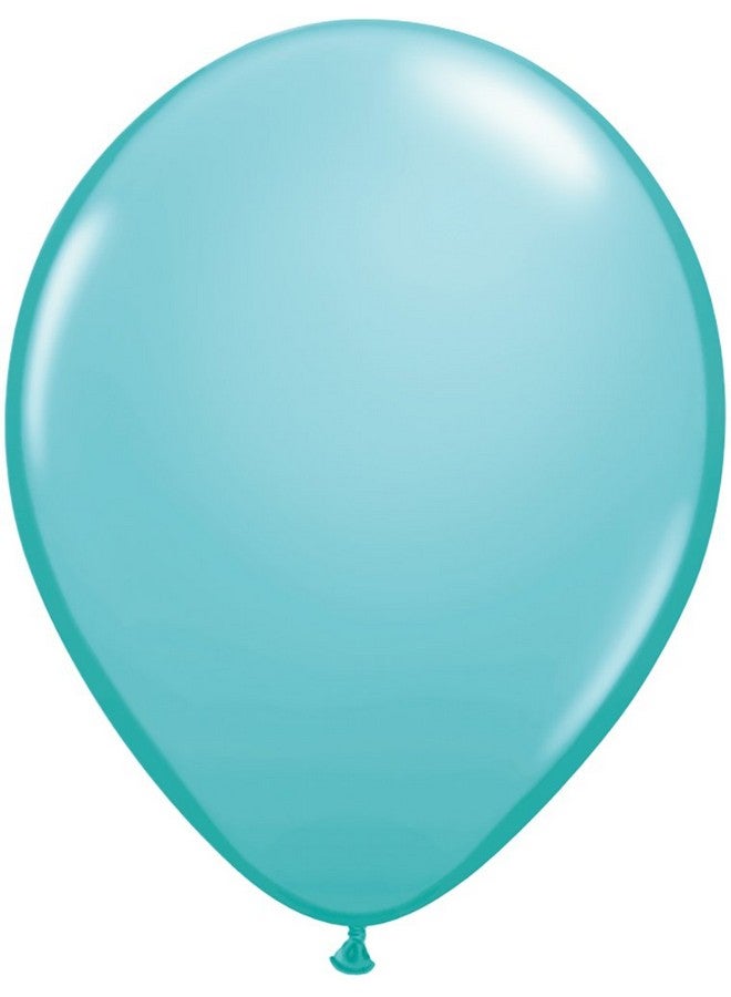 Folat Qualatex 50322 Latex Balloons Caribbean Blue 11Inch Pack Of 100