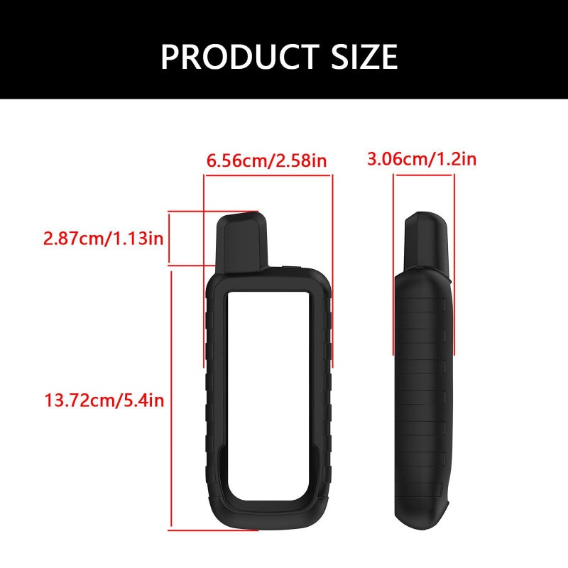 Black Protective Case for GPSMAP 669S 679 Shockproof Weatherproof Navigation Cover - Image 3