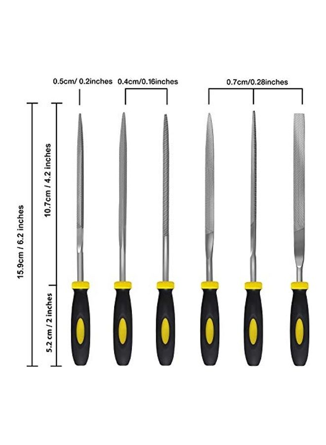 طقم مبارد إبرية مكون من 12 قطعة - Image 3