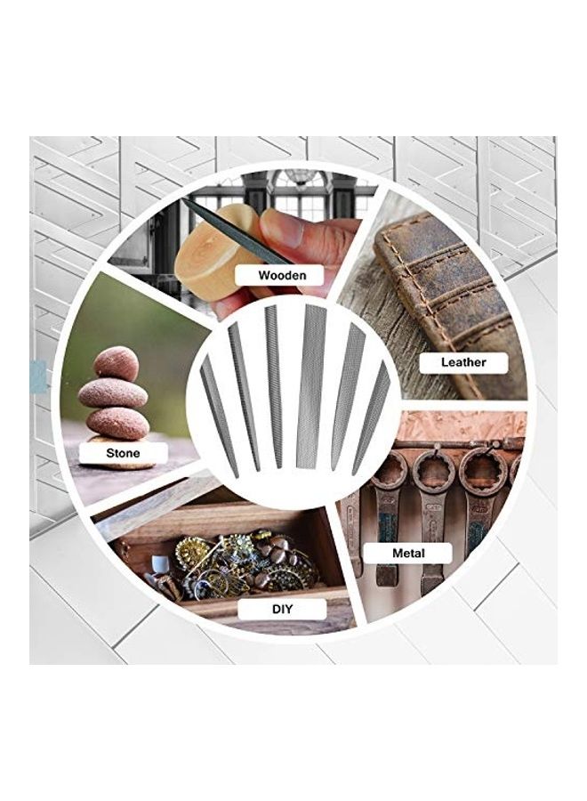 طقم مبارد إبرية مكون من 12 قطعة - Image 4