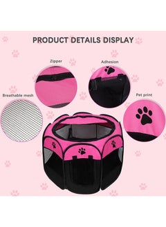 Yolu Foldable Waterproof Octagon Oxford Pet Playpens For Dogs And Cats  - Image 4