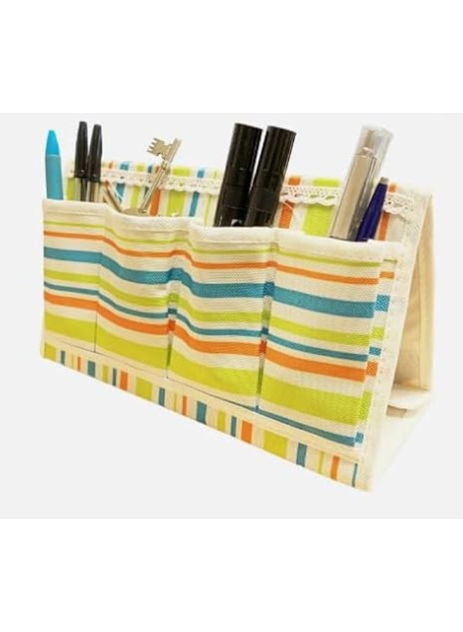 A versatile office program, planner, colorful pen holder for desk phone, multi-colored and multi-colored - Image 1